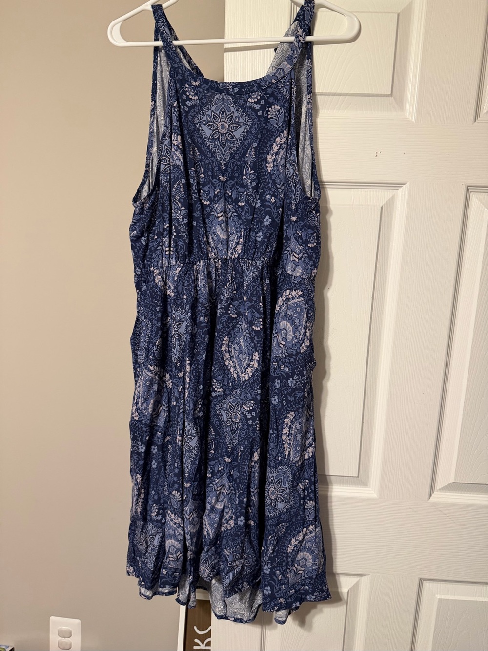 torrid Blue Paisley Midi Sundress